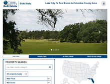 Tablet Screenshot of dicksrealty.com
